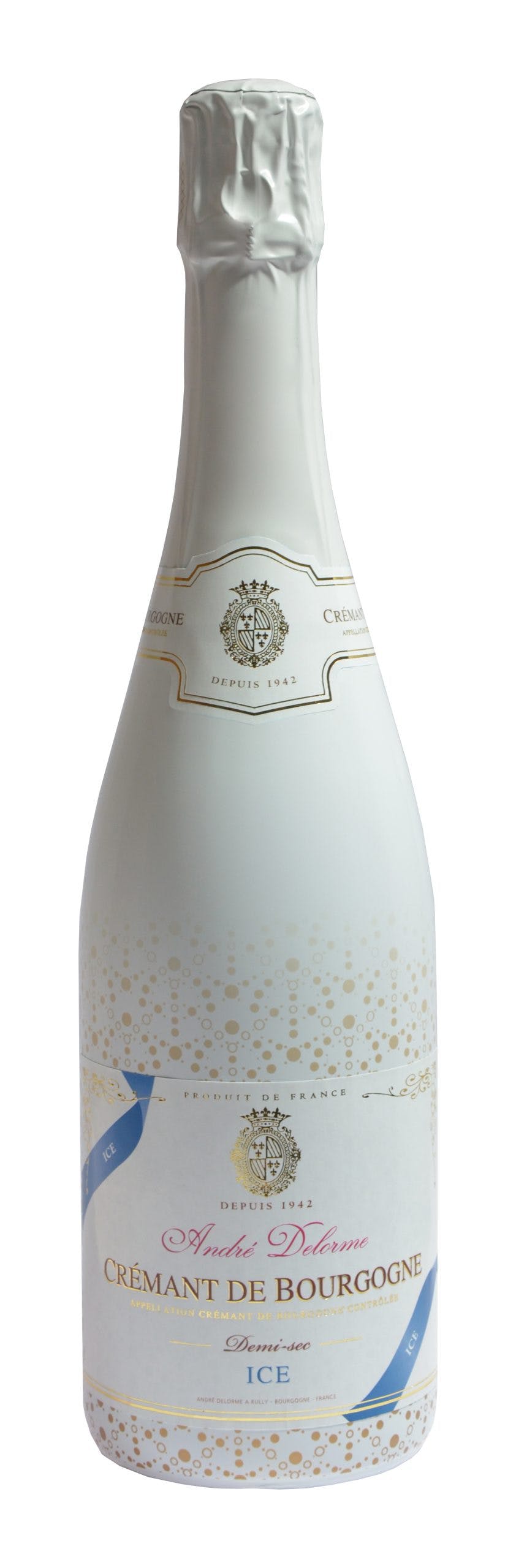 Musserende med isbiter Delorme Crémant de Bourgogne Ice